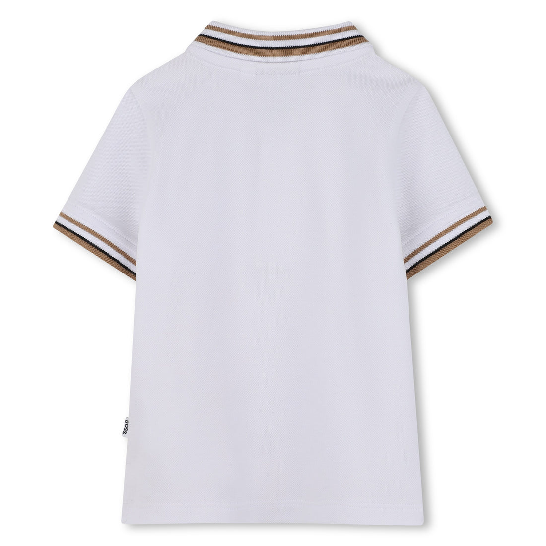 Short-Sleeved Cotton Polo Shirt for Boys