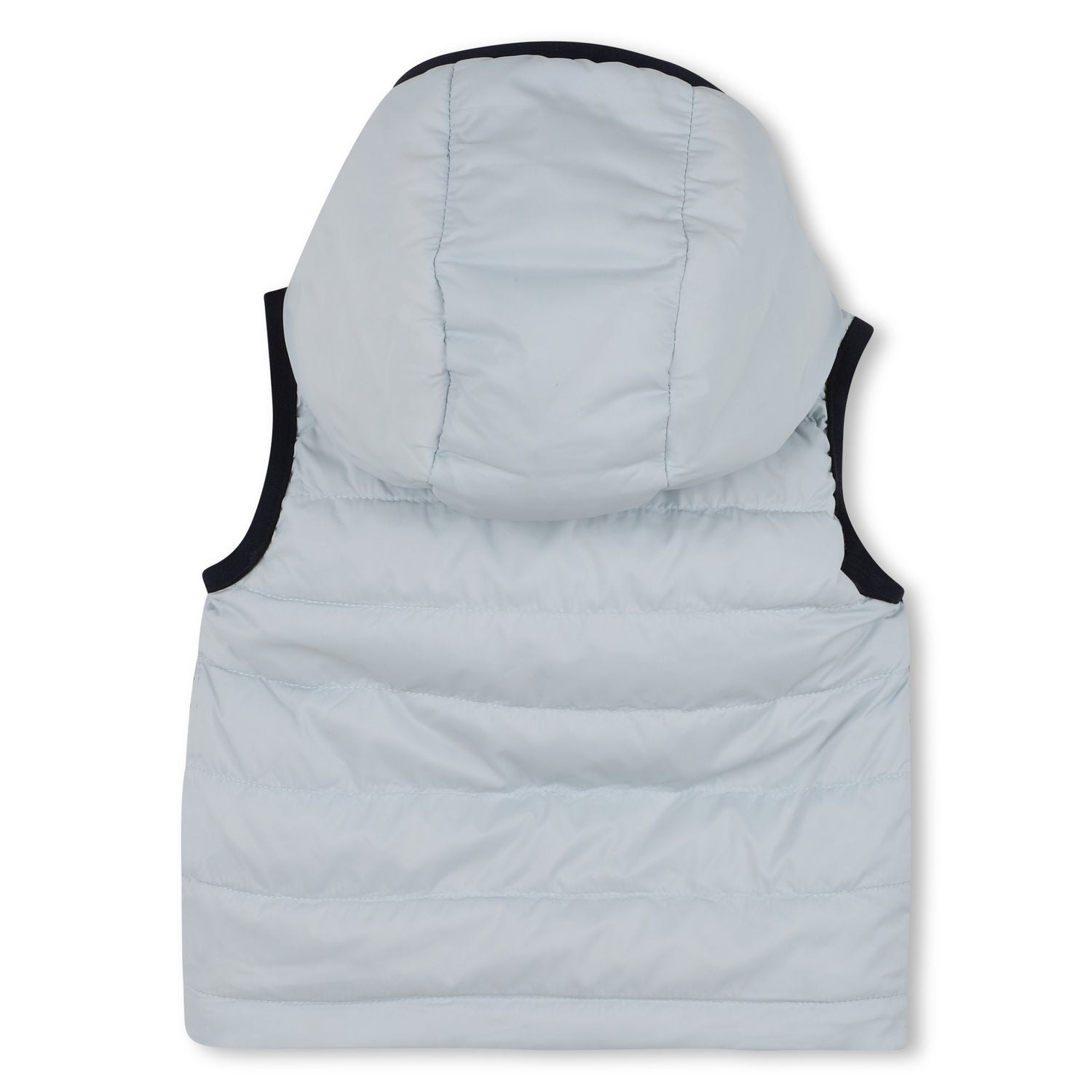 Reversible Quilted Hooded Gilet for Boys