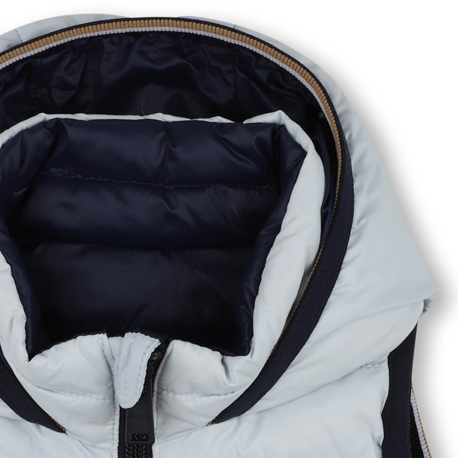Reversible Quilted Hooded Gilet for Boys