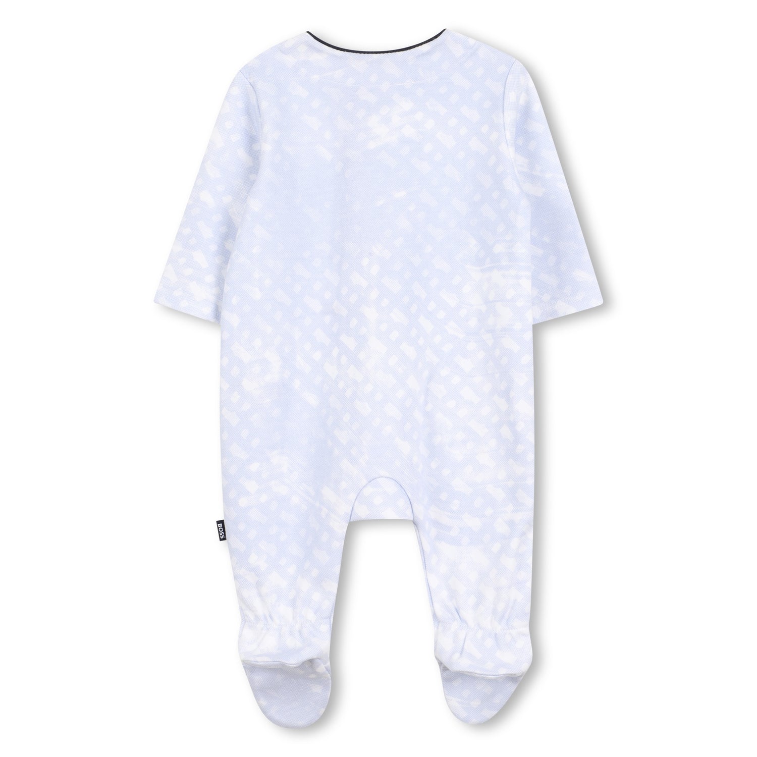 Baby Gift Set with Sleepsuit, Hats and Bib, Light Blue