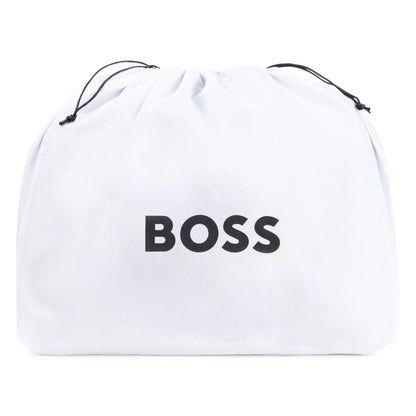 Coated Fabric Changing Bag with Accessories and Logo Details