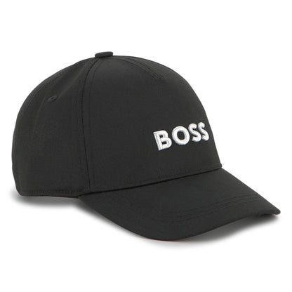 Twill Cap with Branded Embroidery and Adjustable Metal Buckle