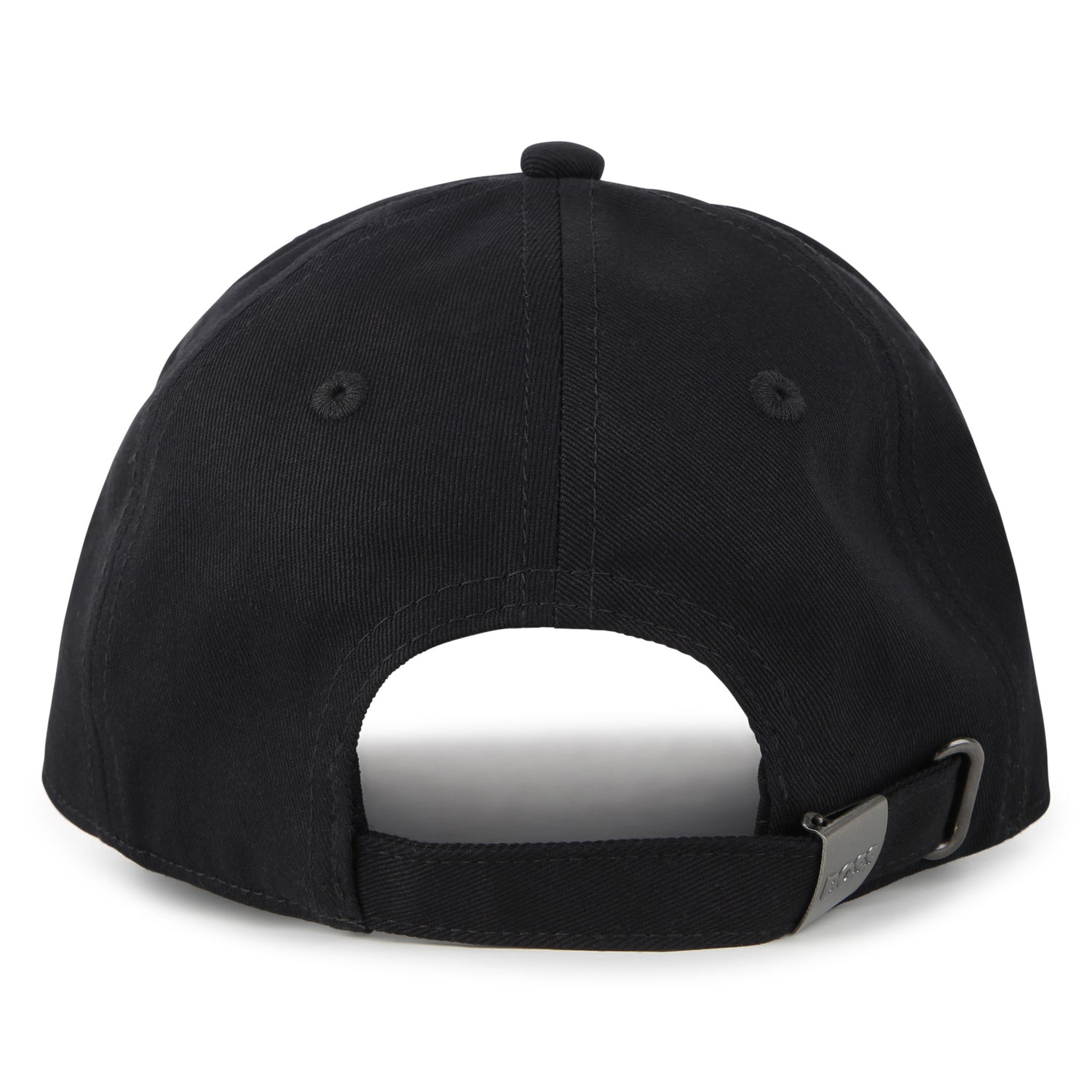 Twill Cap with Branded Embroidery and Adjustable Metal Buckle