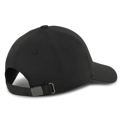 Twill Cap with Branded Embroidery and Adjustable Metal Buckle