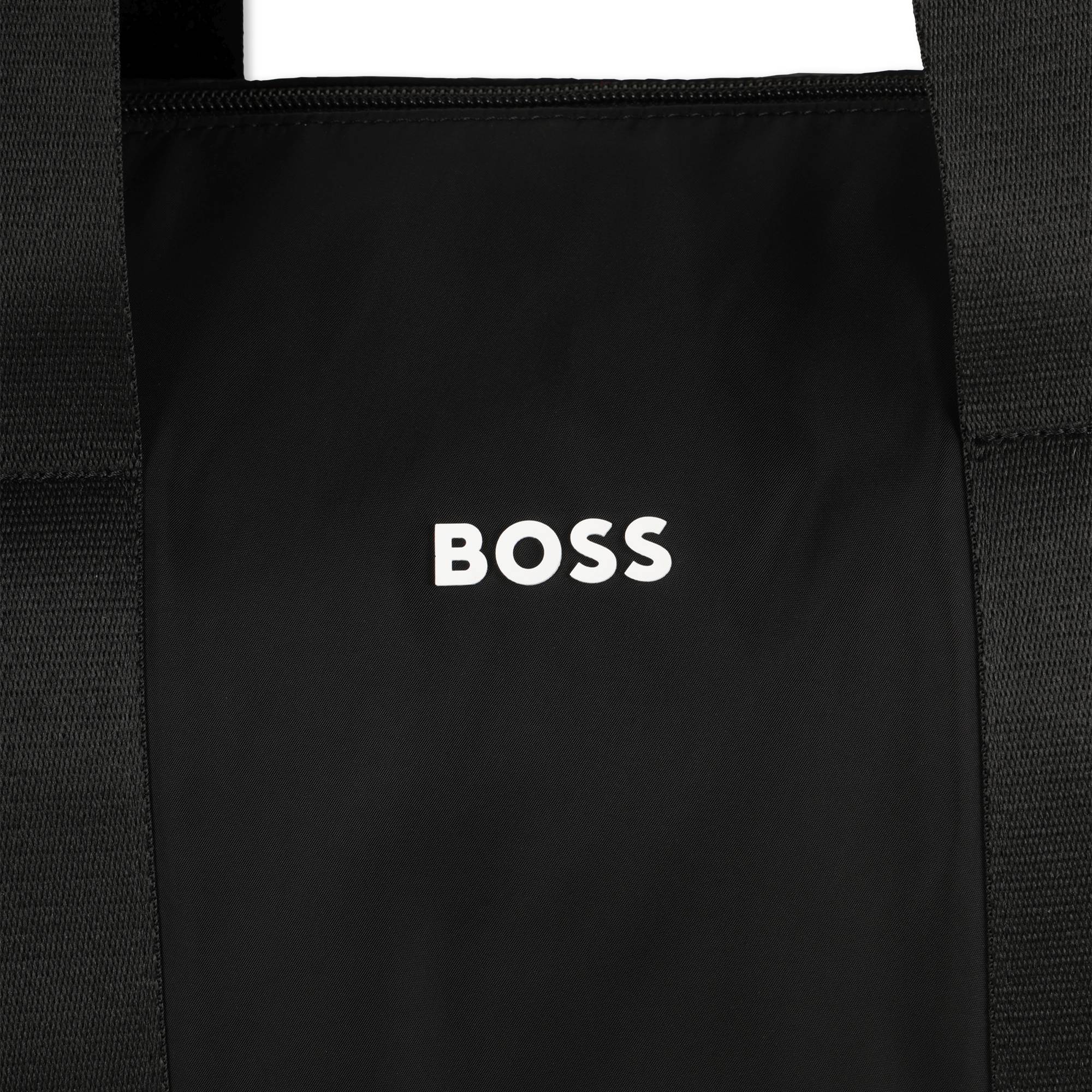 Coated Fabric Changing Bag with Tricolour Strap and Accessories