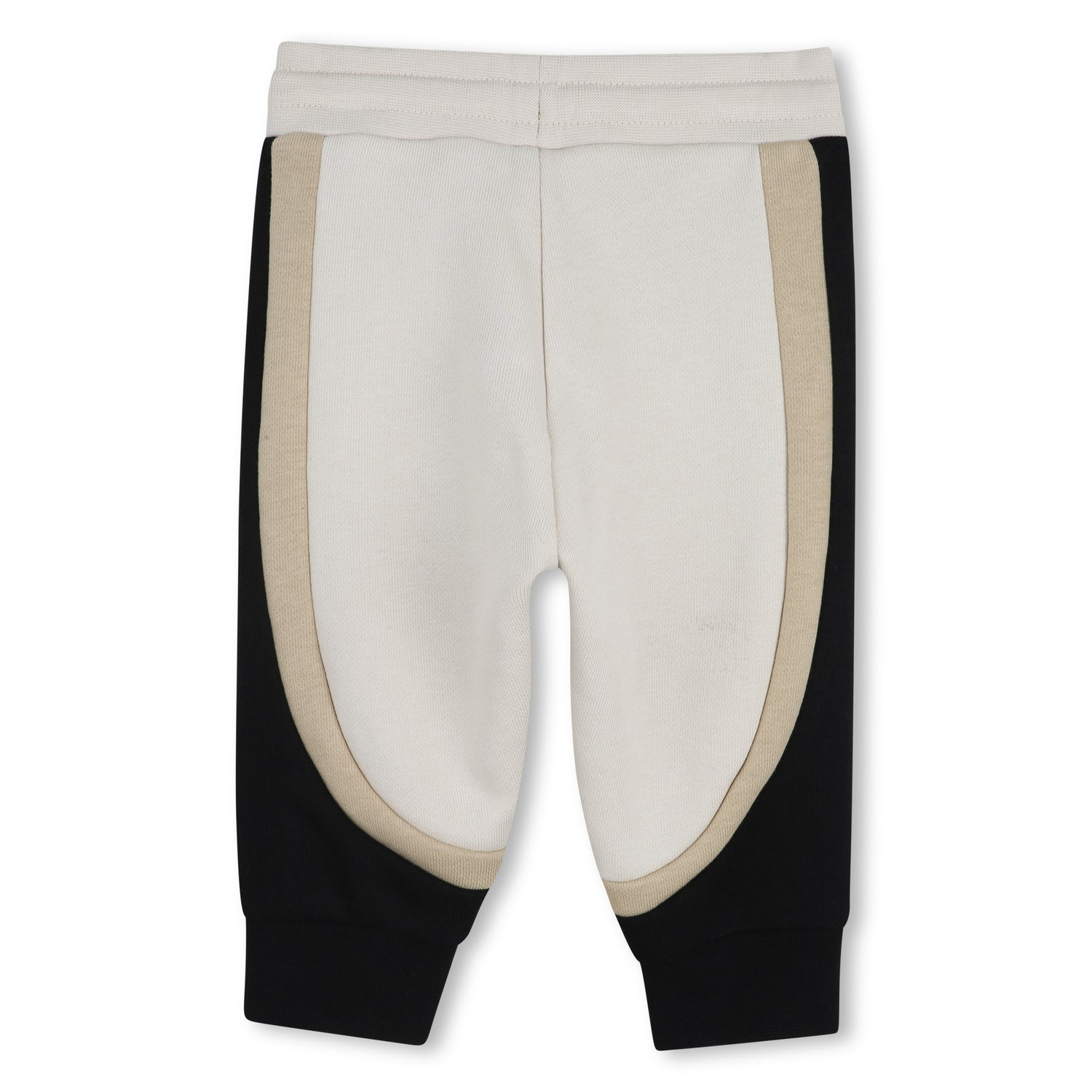 Baby Two Piece Hooded Tracksuit in Stone and Black Hugo Boss