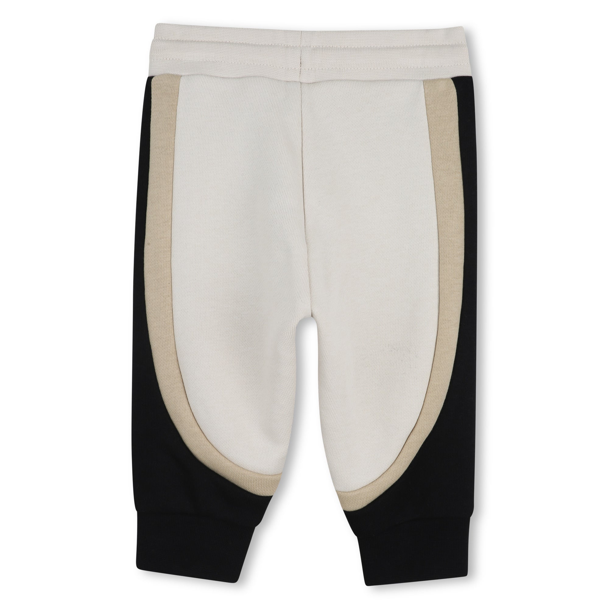 Baby Two Piece Hooded Tracksuit in Stone and Black Hugo Boss