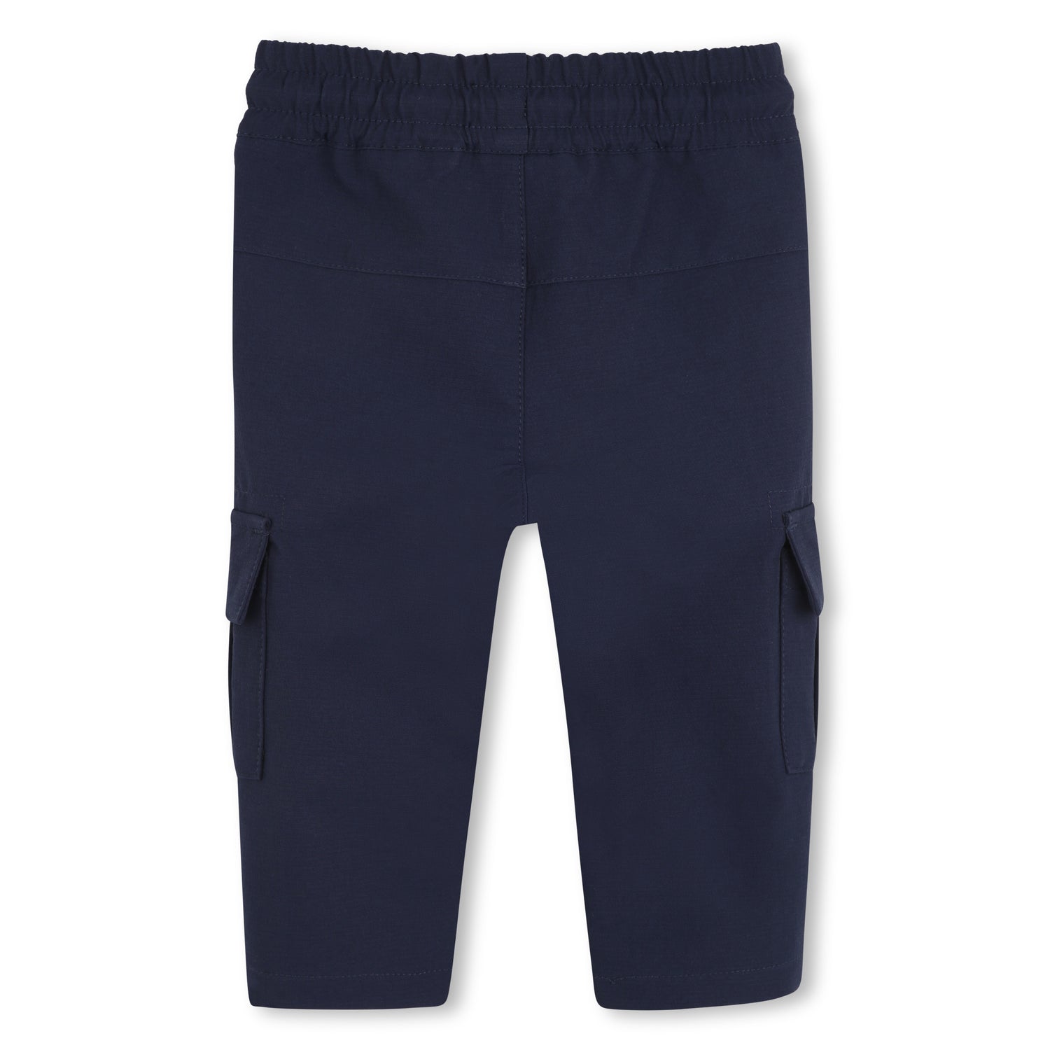 Stretchy Cargo Pants in Navy Blue Hugo Boss