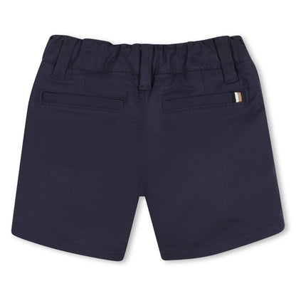 Cotton Chino Shorts with Stretch Finish Hugo Boss