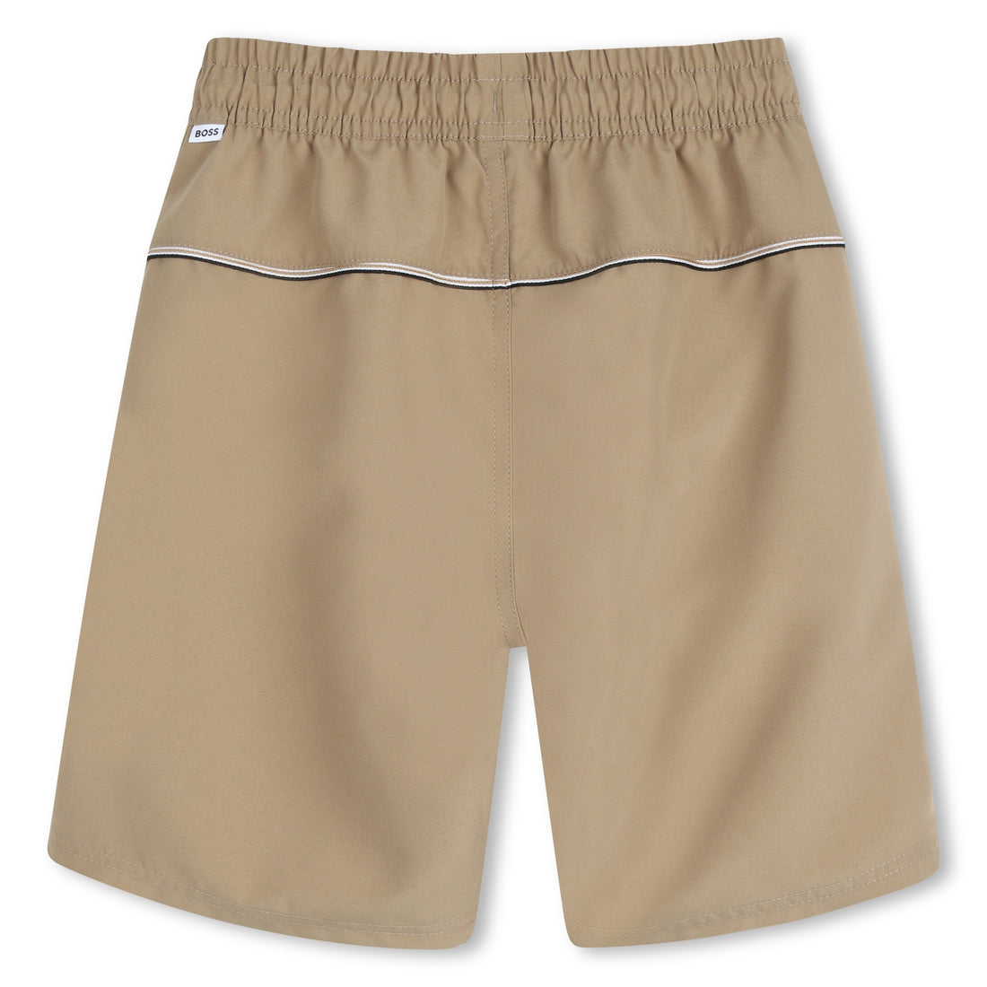 Boys Surfer Swim Shorts in Beige Hugo Boss