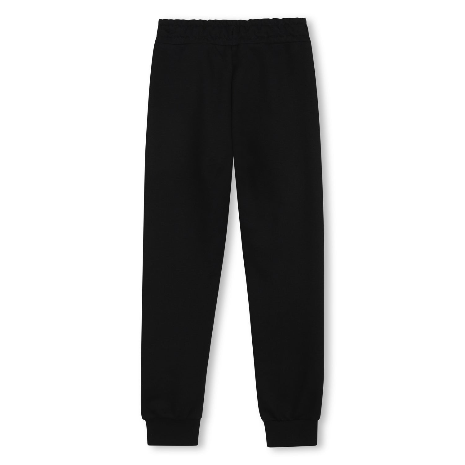 Boys Logo Fleece Jogging Pants in Black Hugo Boss