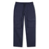 Boys Cotton Cargo Pants in Navy Hugo Boss