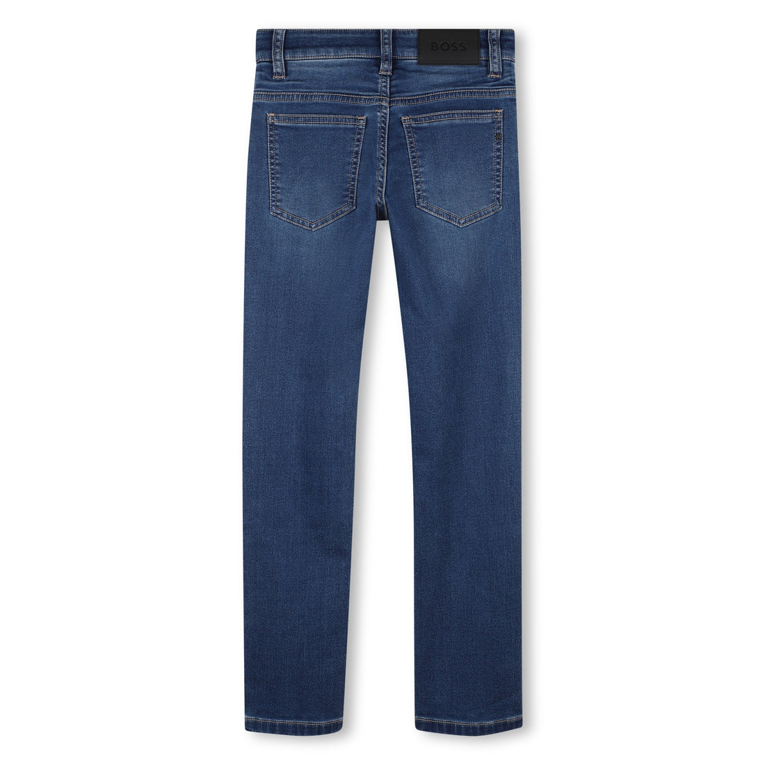 Boys Slim Fit Denim Pants in Blue Hugo Boss