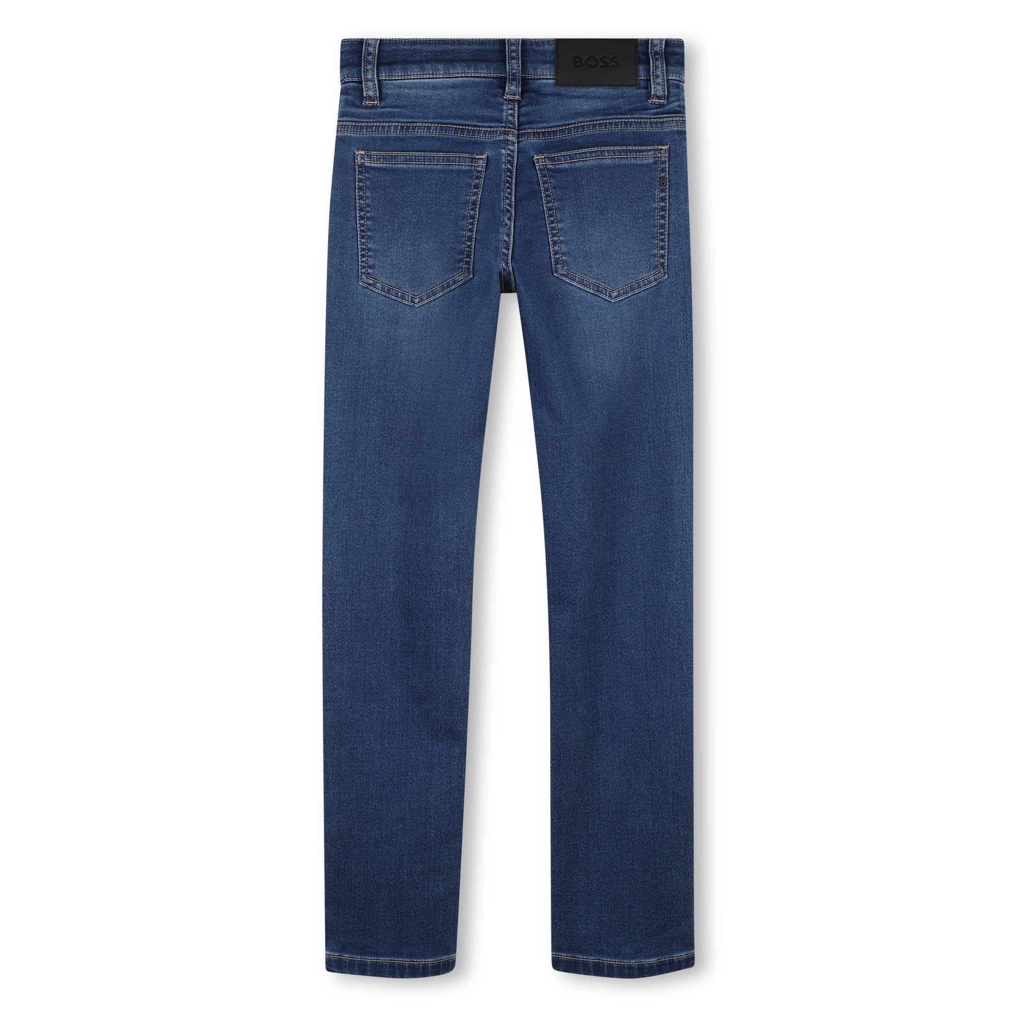 Boys Slim Fit Denim Pants in Blue Hugo Boss