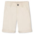 Cotton Chino Shorts with Turned-Up Hem Hugo Boss