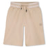 Boys Piqué Jogging Shorts in Beige Hugo Boss