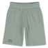 Boys Piqué Logo Jogging Shorts in Sage Green Hugo Boss