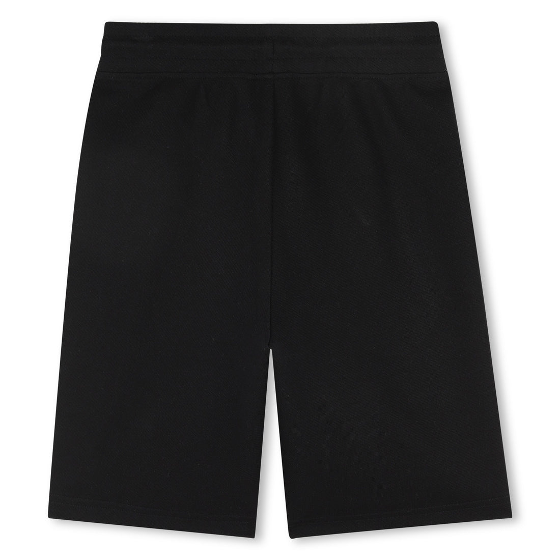 Cotton Blend Bermuda Shorts with Elasticated Waist Hugo Boss