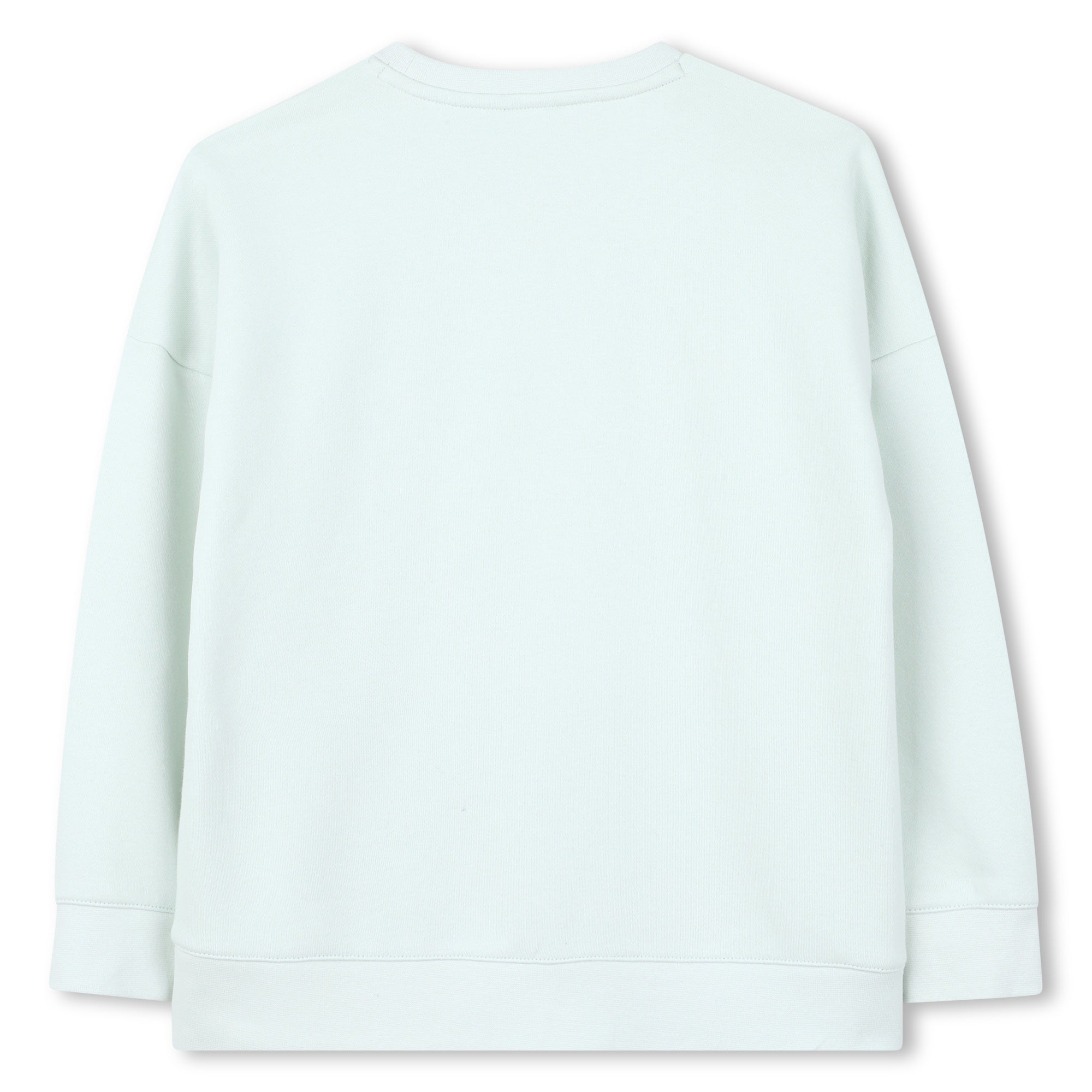Boys Logo Fleece Sweatshirt in Mint Green Hugo Boss
