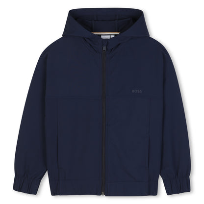Boys Hooded Windbreaker Hugo Boss
