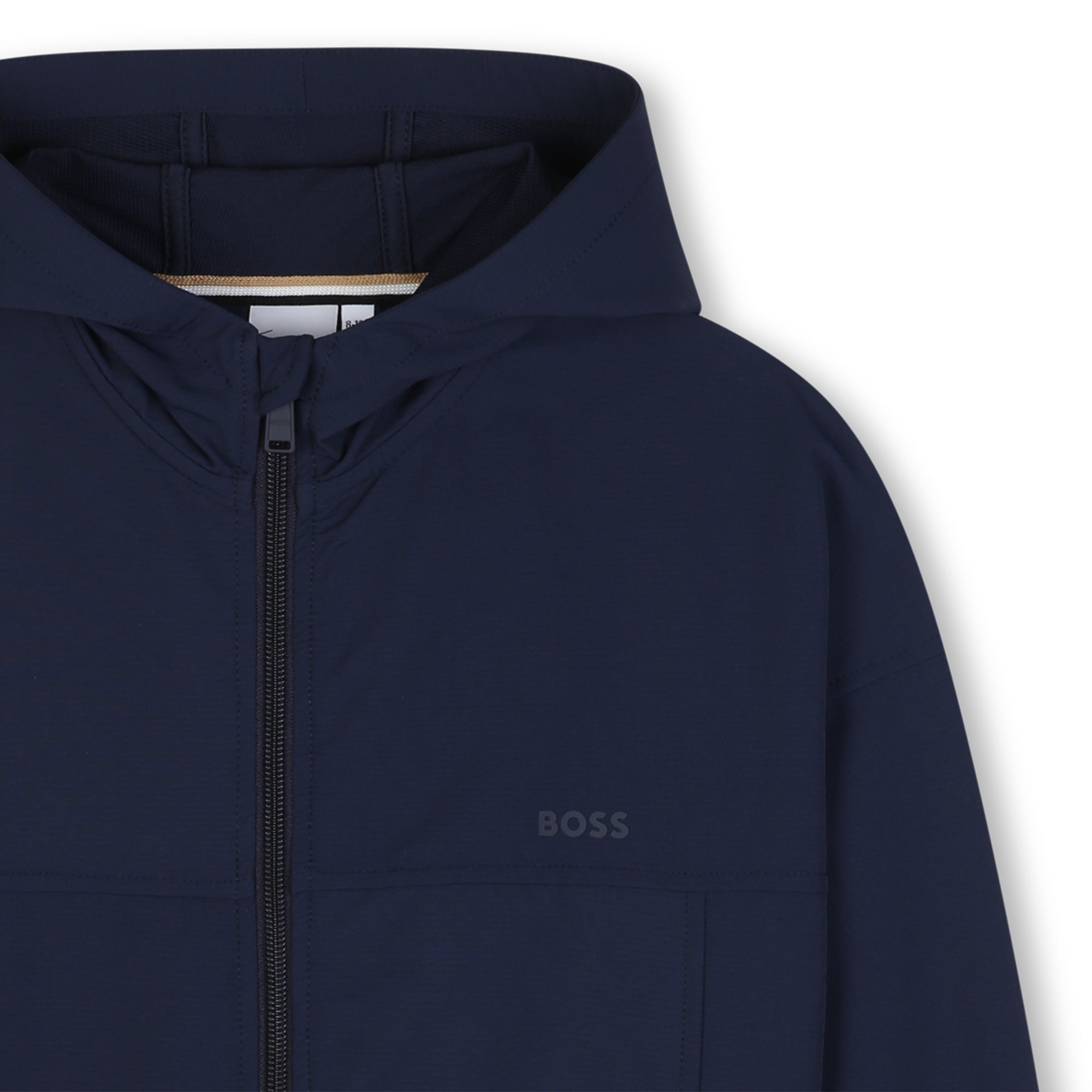 Boys Hooded Windbreaker Hugo Boss