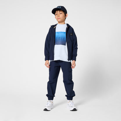 Boys Hooded Windbreaker Hugo Boss