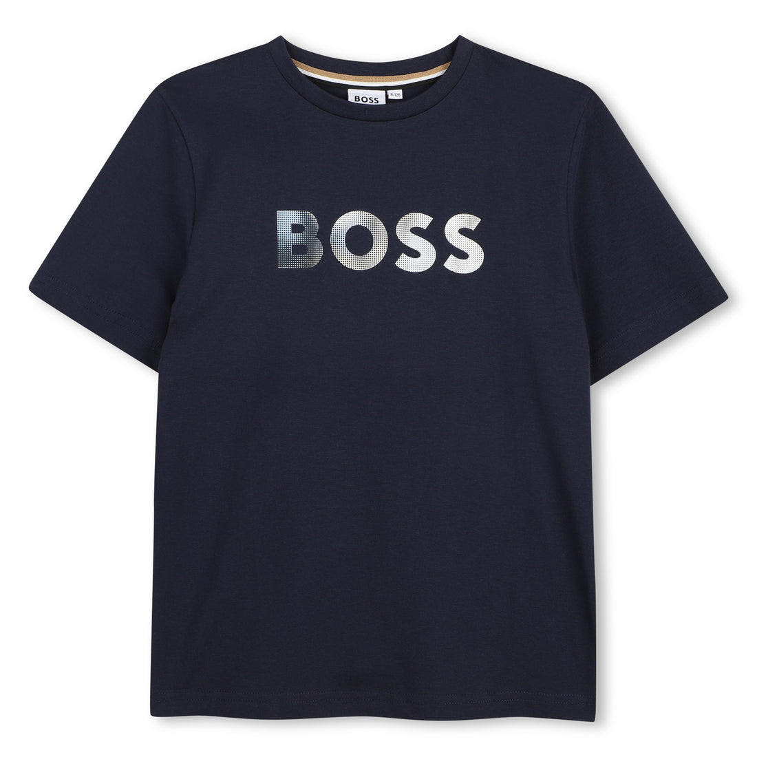 Navy blue t-shirt with &