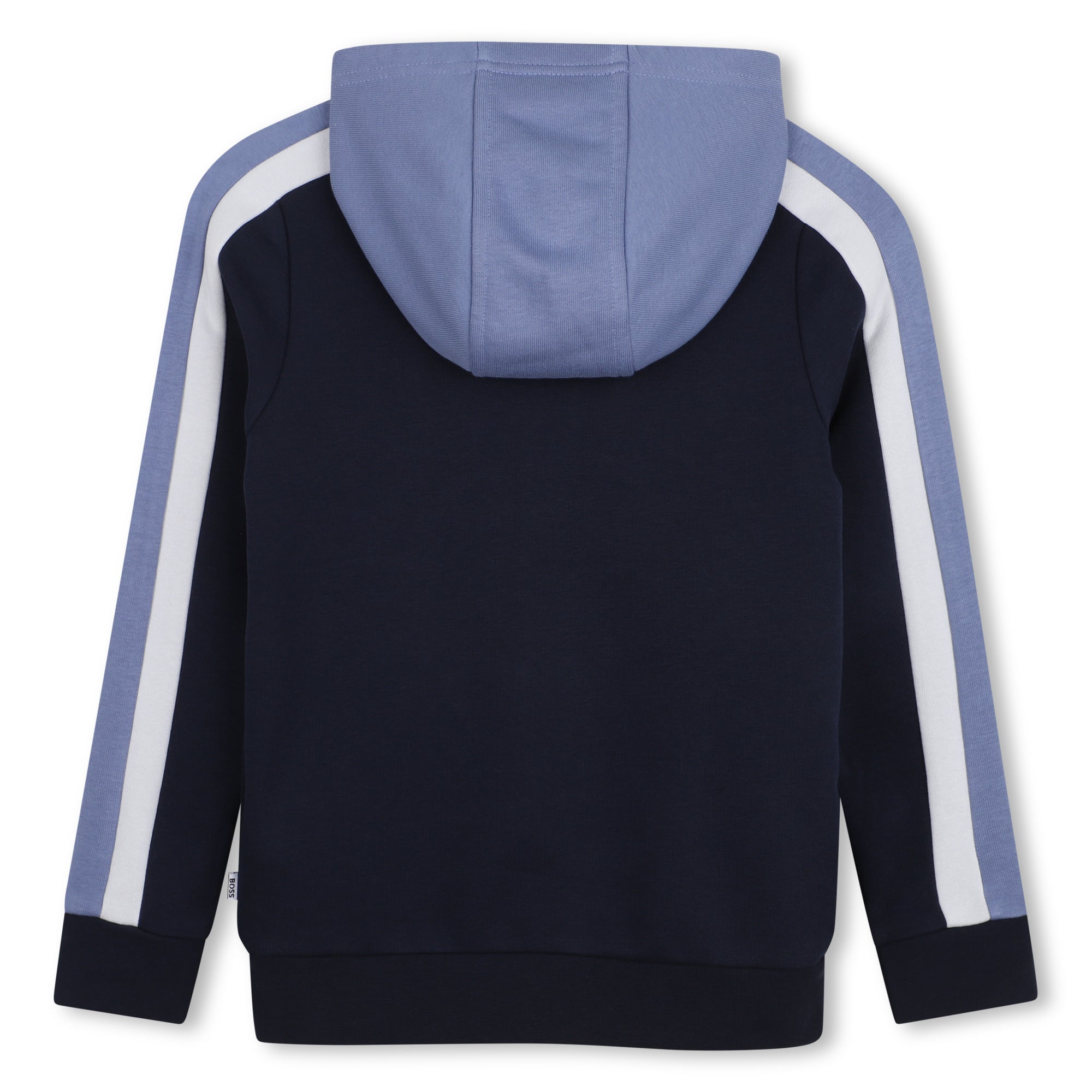 Boys Color-Block Fleece Tracksuit Set in Navy Hugo Boss