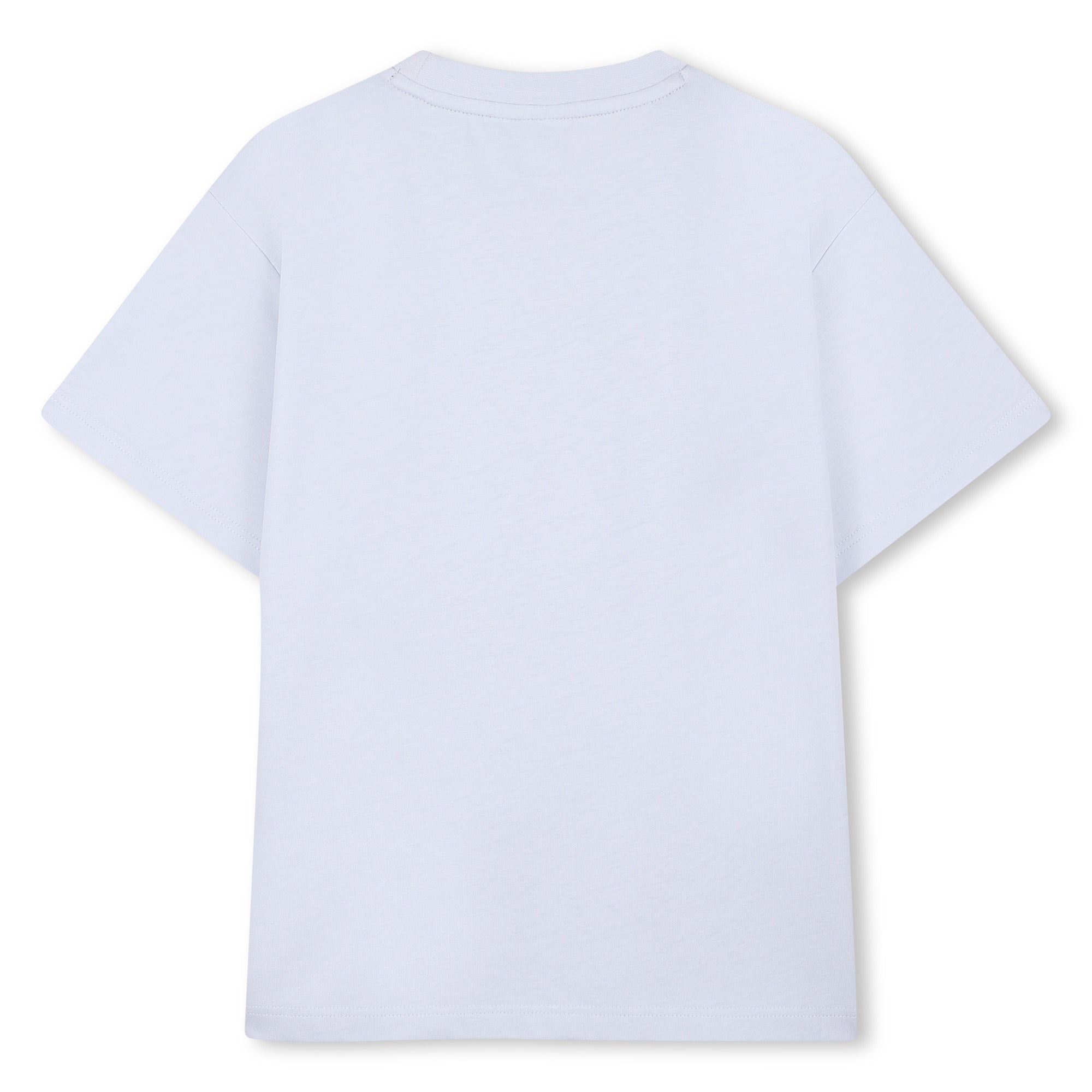 Boys Logo T-Shirt and Bermuda Shorts Set in White and Navy Hugo Boss