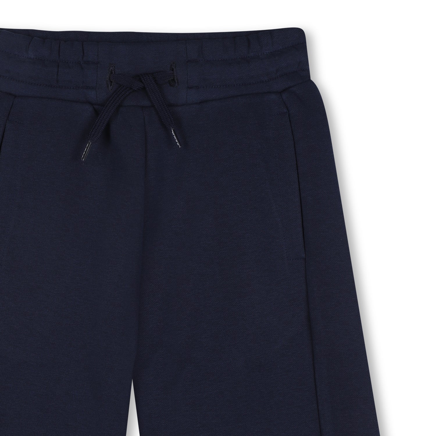 Boys Logo T-Shirt and Bermuda Shorts Set in White and Navy Hugo Boss