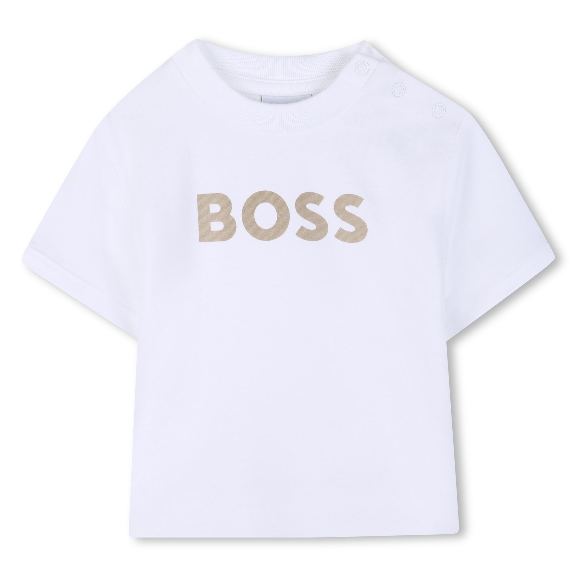Organic Cotton T-Shirt &amp; Stripe Shorts Gift Set Hugo Boss