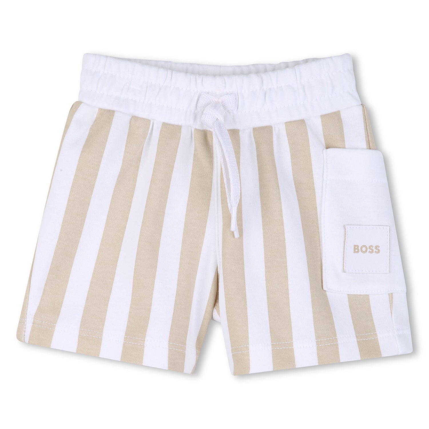 Organic Cotton T-Shirt &amp; Stripe Shorts Gift Set Hugo Boss