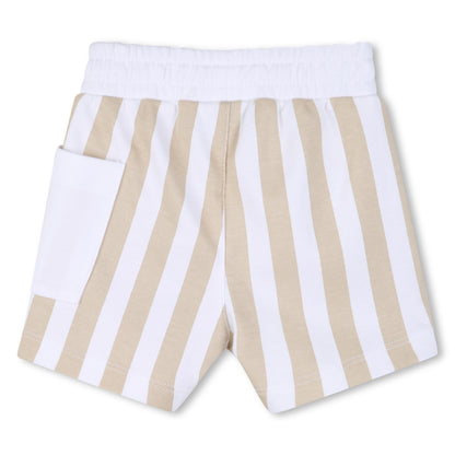 Organic Cotton T-Shirt &amp; Stripe Shorts Gift Set Hugo Boss
