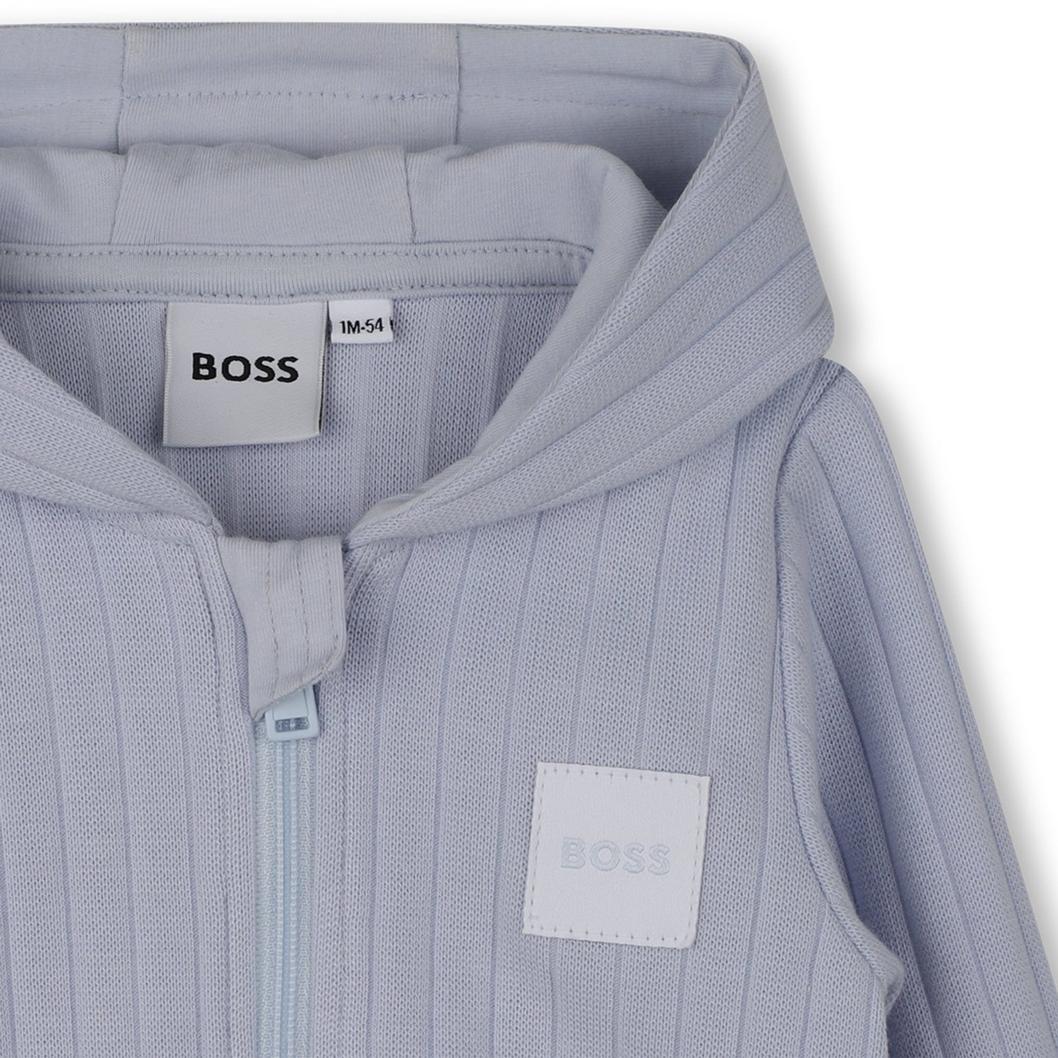 Baby Boy Three-Piece Cardigan, T-Shirt and Trousers Gift Set Hugo Boss