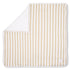 Baby "My First" Bi-Face Striped Blanket in Stone Hugo Boss