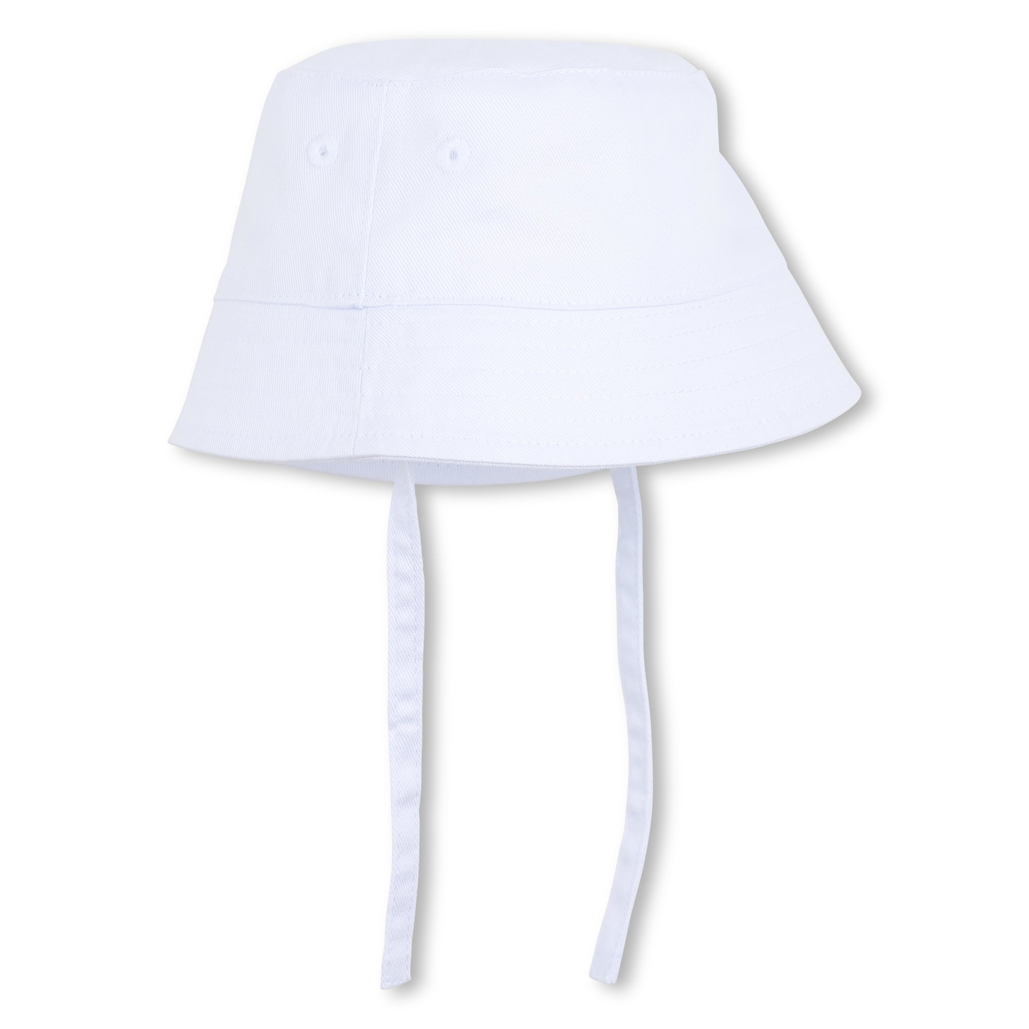 Boys Organic Cotton Twill Bucket Hat in Khaki Hugo Boss