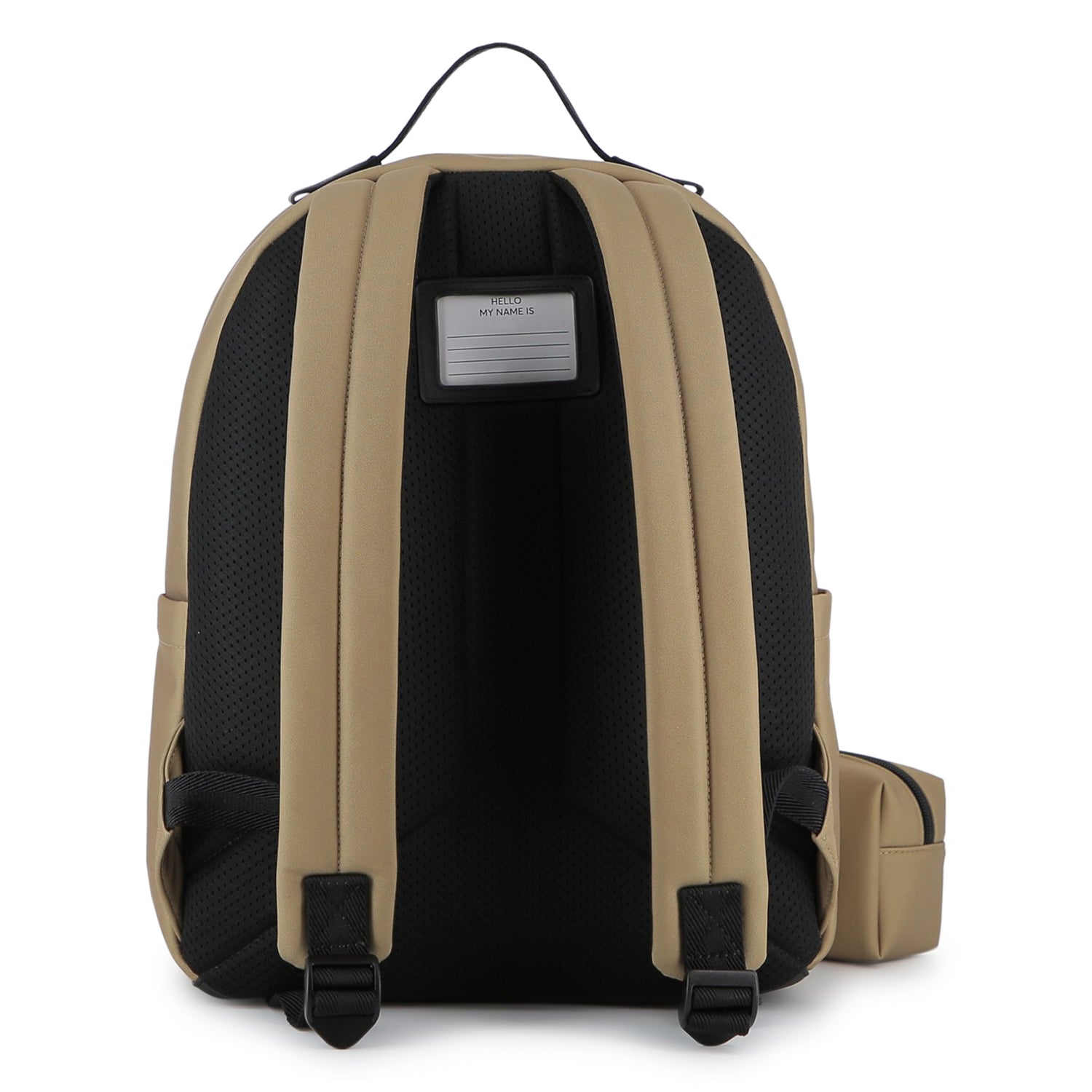 Boys Logo Backpack and Pencil Case Set in Khaki Hugo Boss