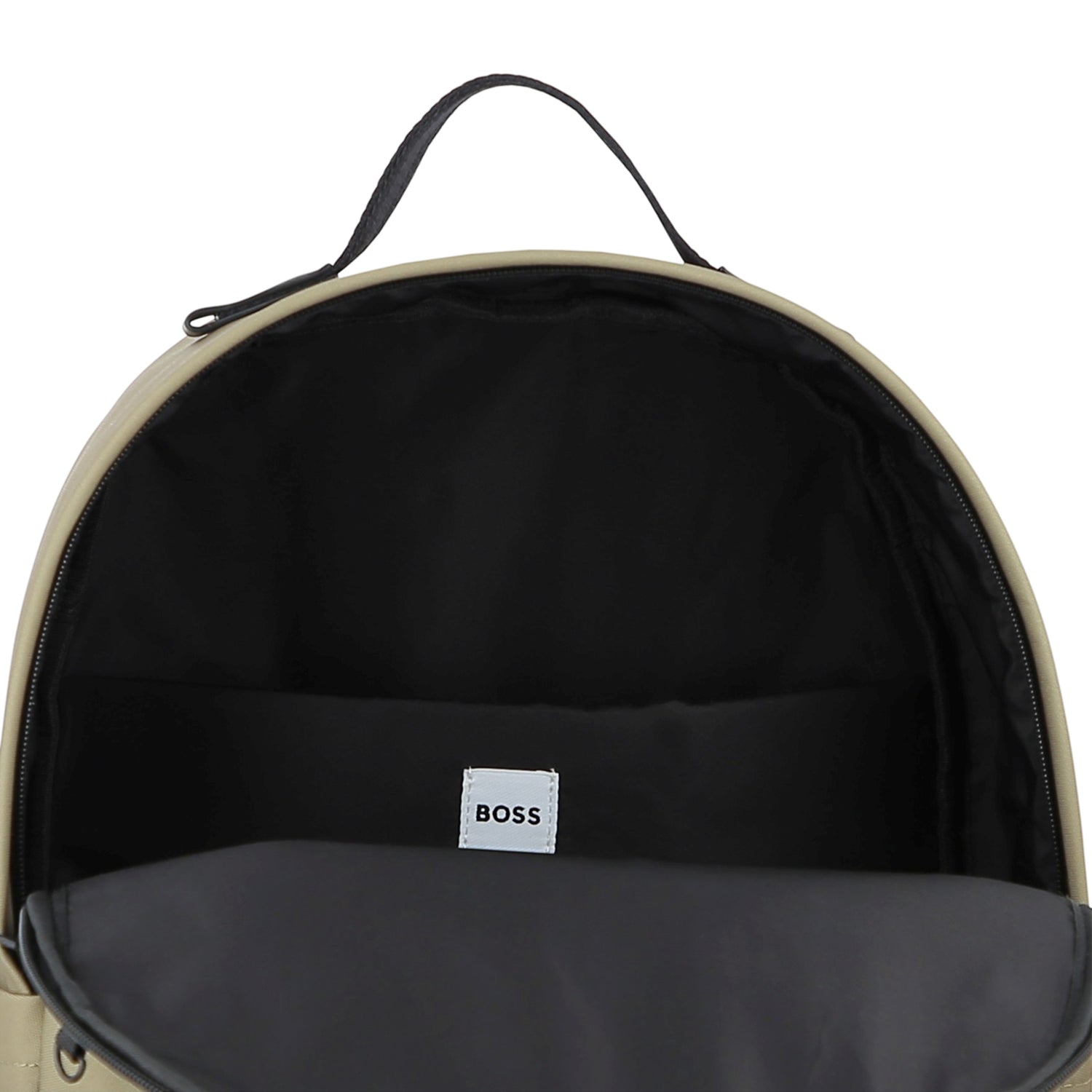 Boys Logo Backpack and Pencil Case Set in Khaki Hugo Boss