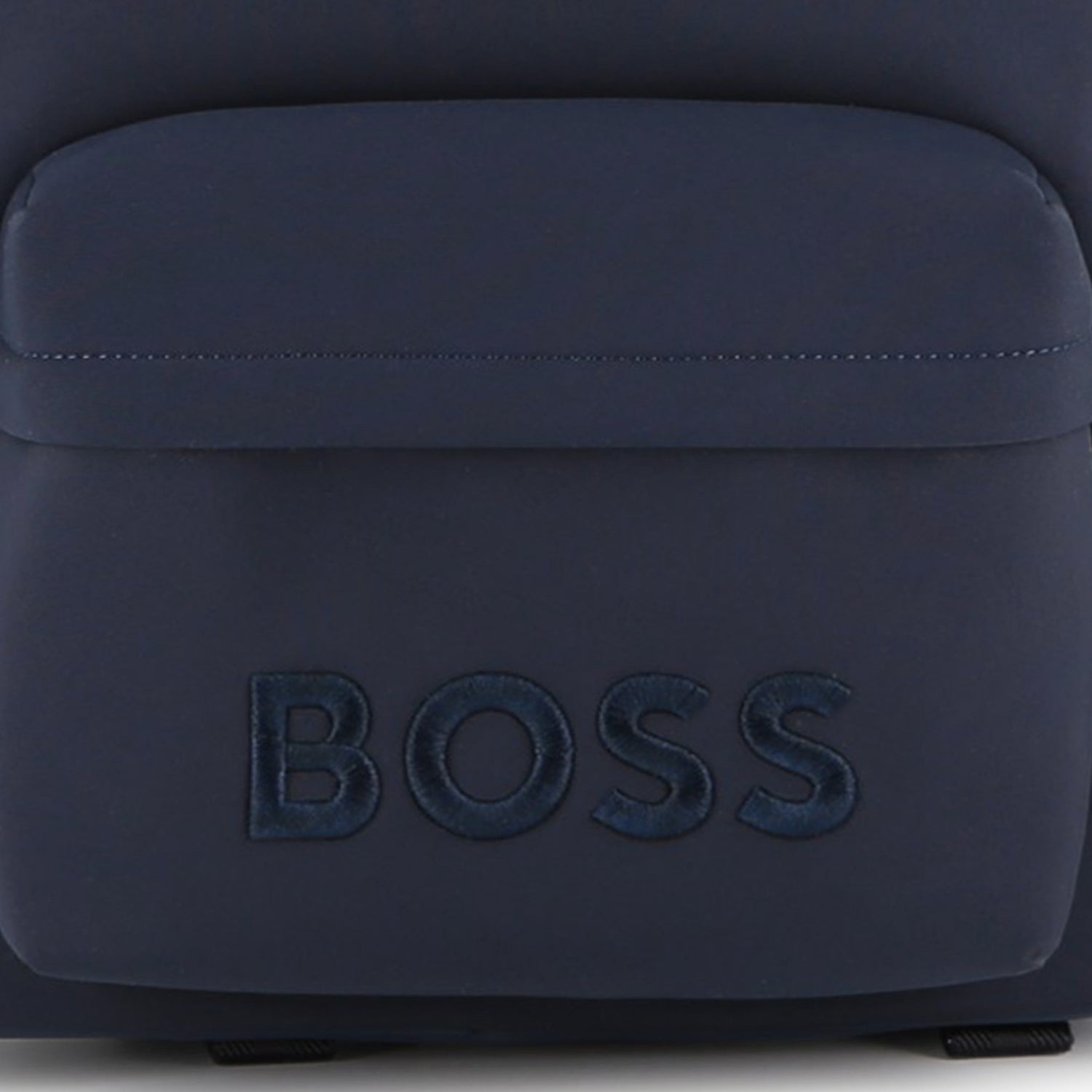 Boys Logo Matte Backpack in Navy Hugo Boss