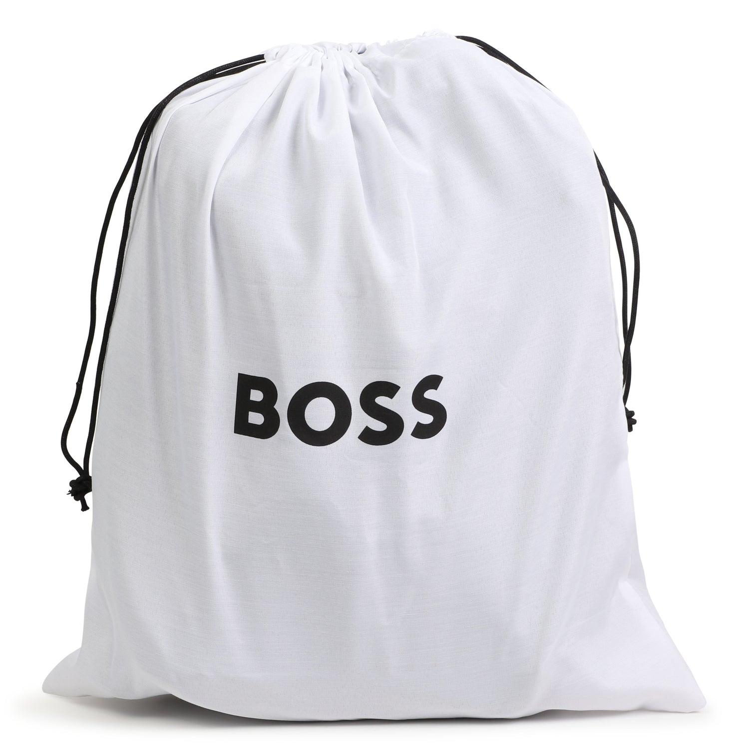 Boys Small Logo Backpack with Removable Soft Toy in Black Hugo Boss