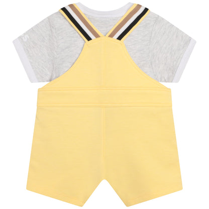 Hugo Boss T-Shirt+Dungarees Set Style: J98409