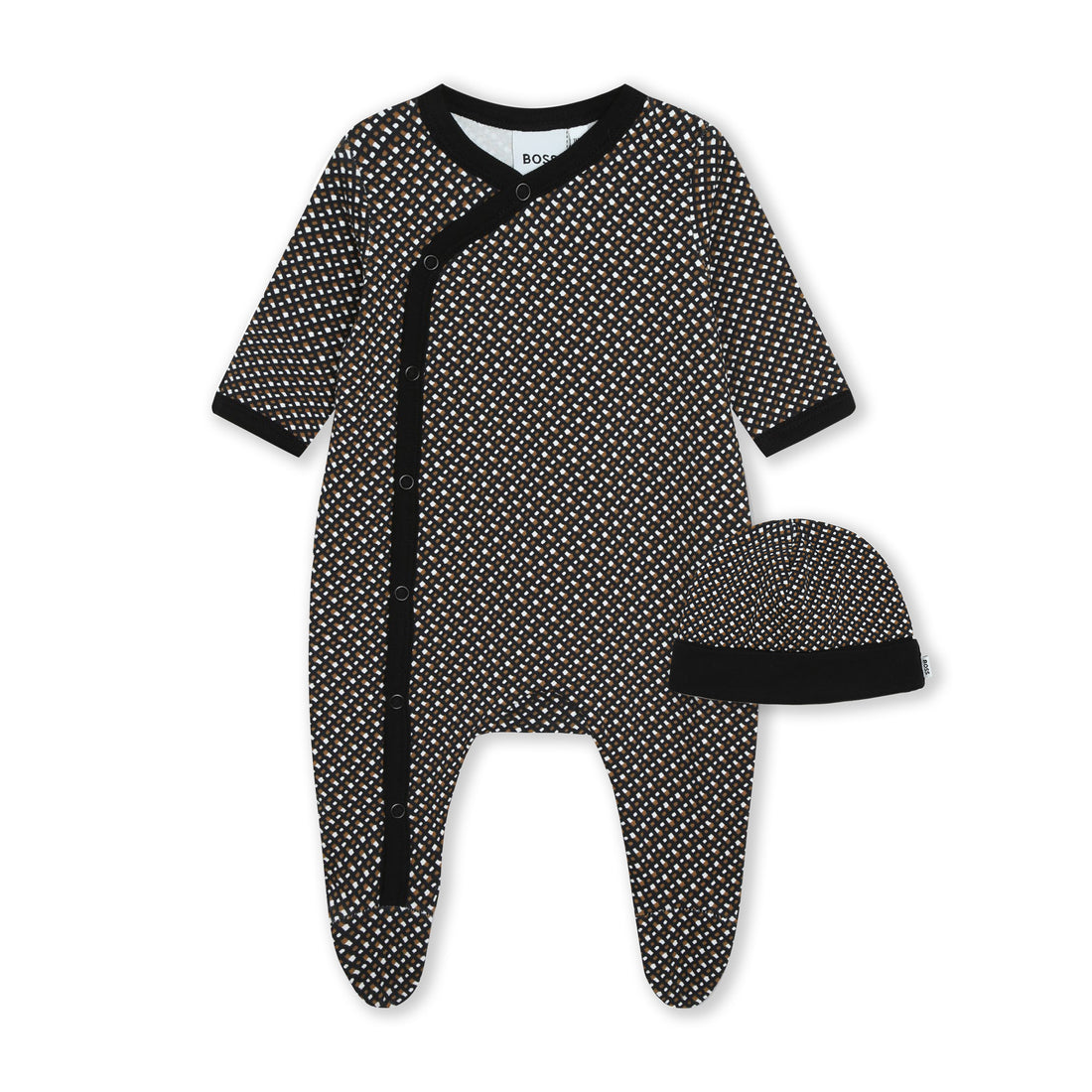 Organic Cotton Pyjamas &amp; Hat Set