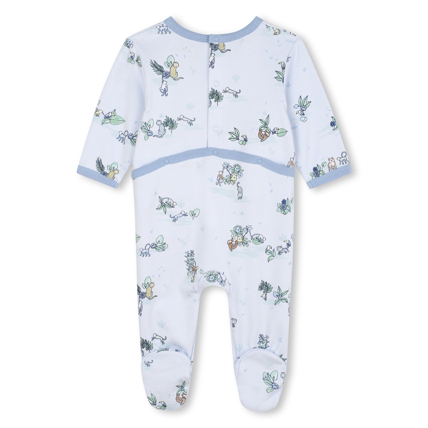 Allover Print Pyjamas, Bib &amp; Beanie Set