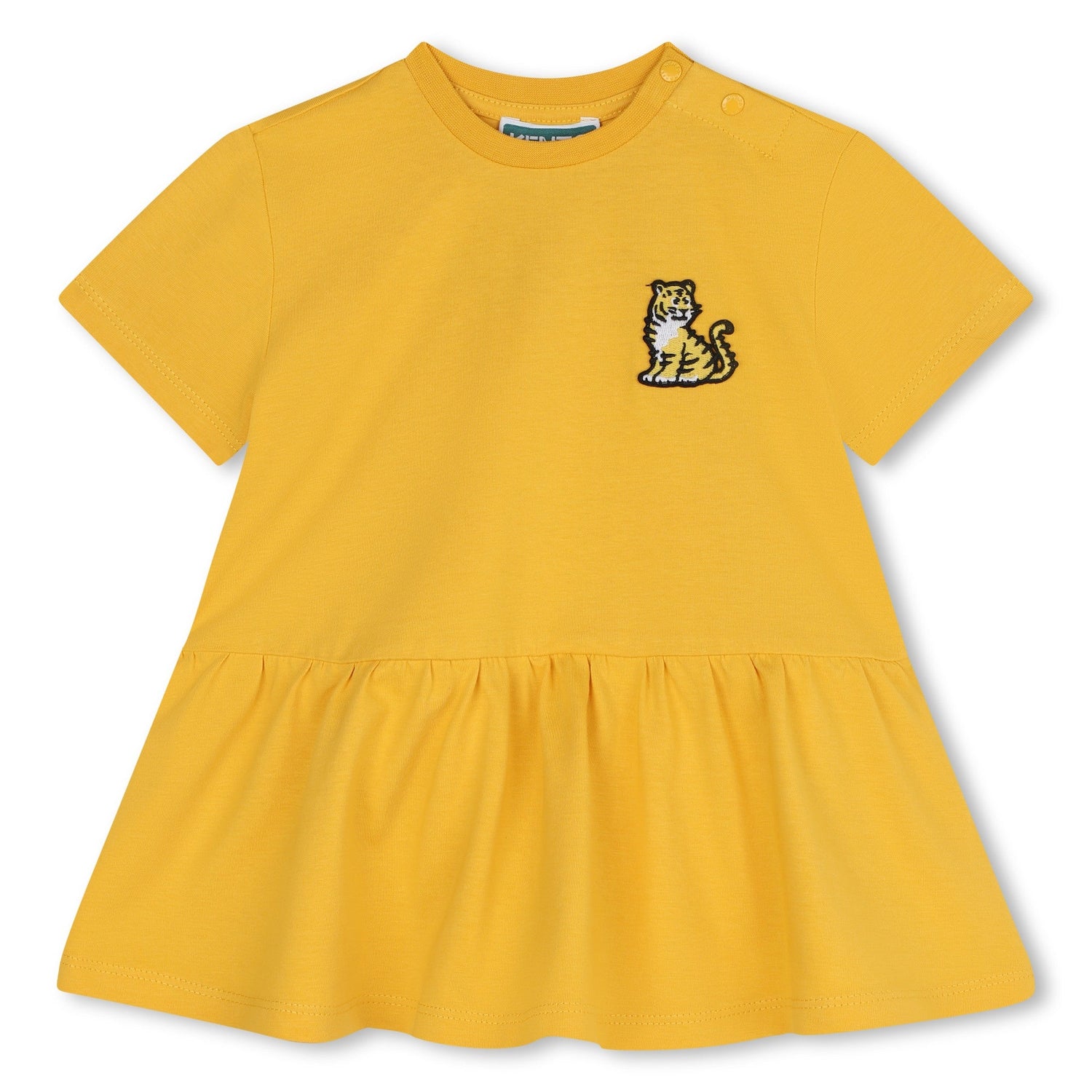 Kenzo Yellow Tiger Print Dress – Schoolsoutdesignerkidswear
