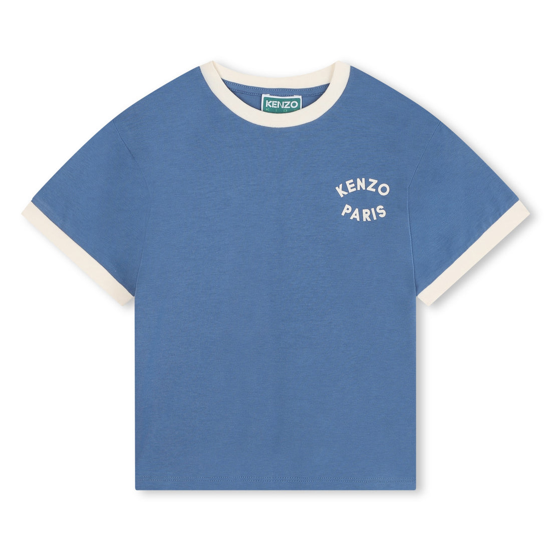 Kenzo Kids Contrast Collar Tee