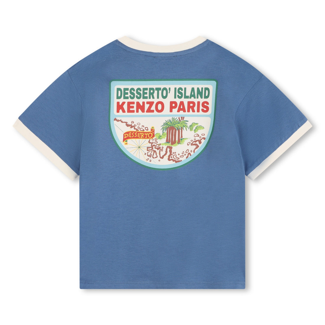 Kenzo Kids Contrast Collar Tee