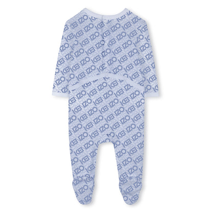 Set of Two Baby Sleepsuits