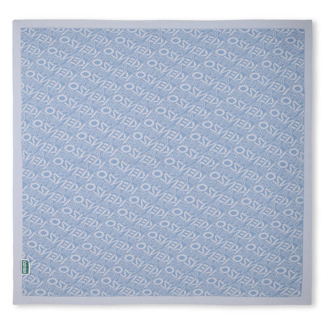 Kenzo Cotton Baby Blanket with Signature Detailing