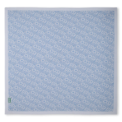 Kenzo Cotton Baby Blanket with Signature Detailing