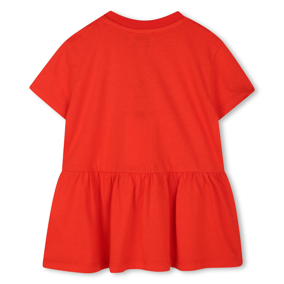 Girls Cotton Dress with Signature Detailing